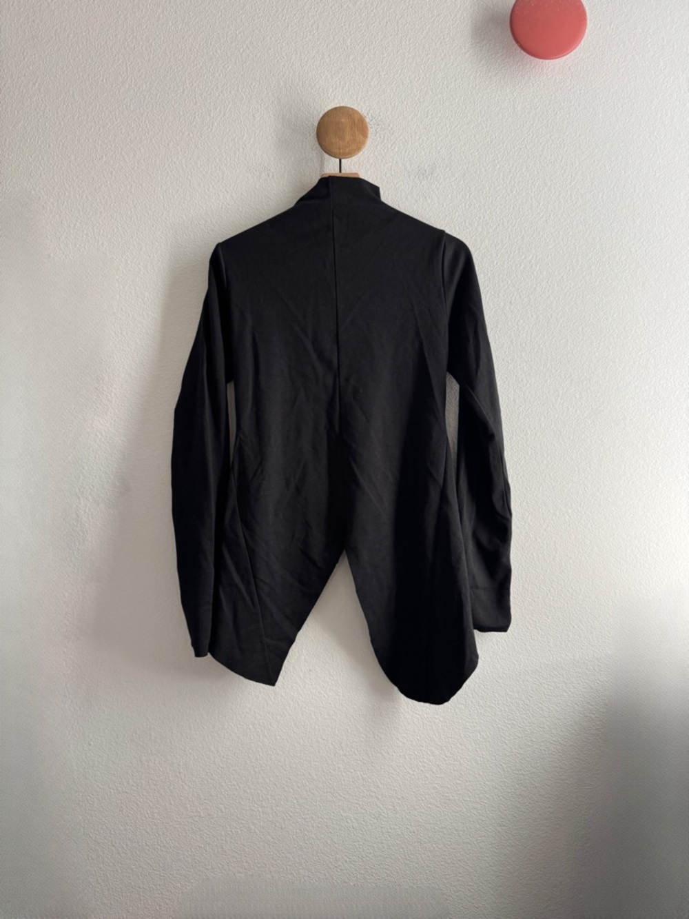 Matthildur Art to Wear Lagenlook Black Zip Up Jacket - Picture 6 of 9
